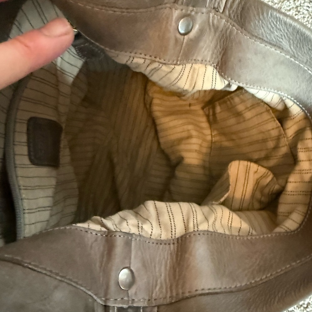 Frye Melissa Hobo Leather Bag - Picture 6 of 9